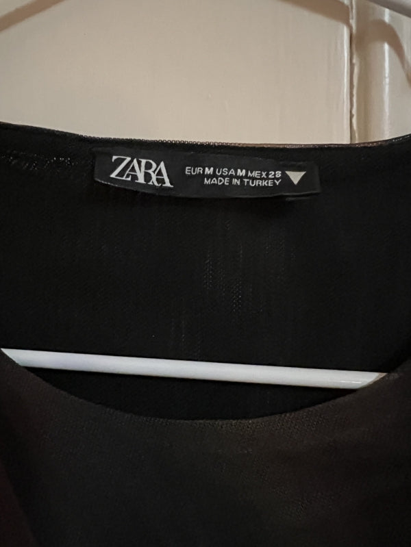 Preloved Zara mesh dress