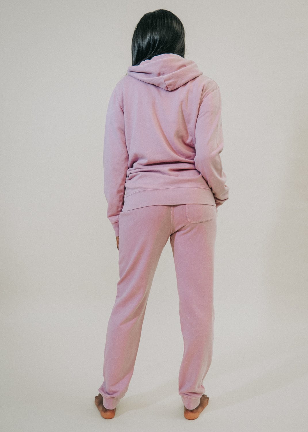 Preloved Straight fit Hoodie in Vintage Lilac
