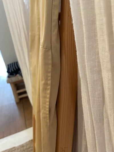 Preloved Cream sleeveless tunic dress