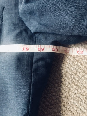 Preloved Oversized Linen Blazer