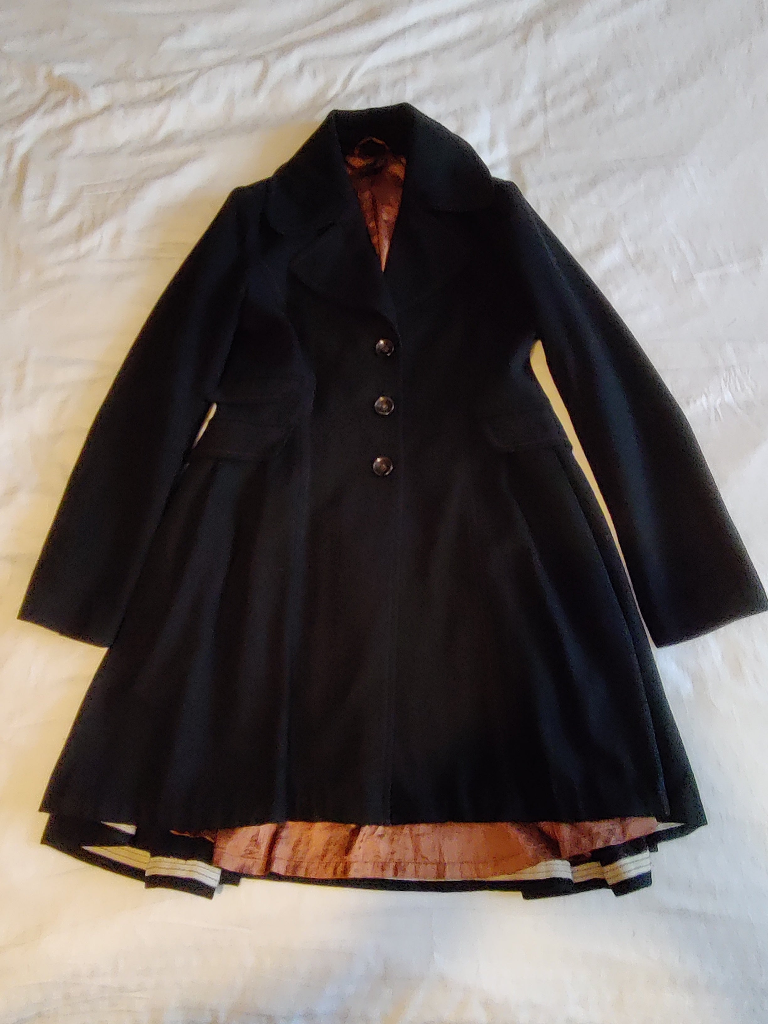 Preloved Black frock coat