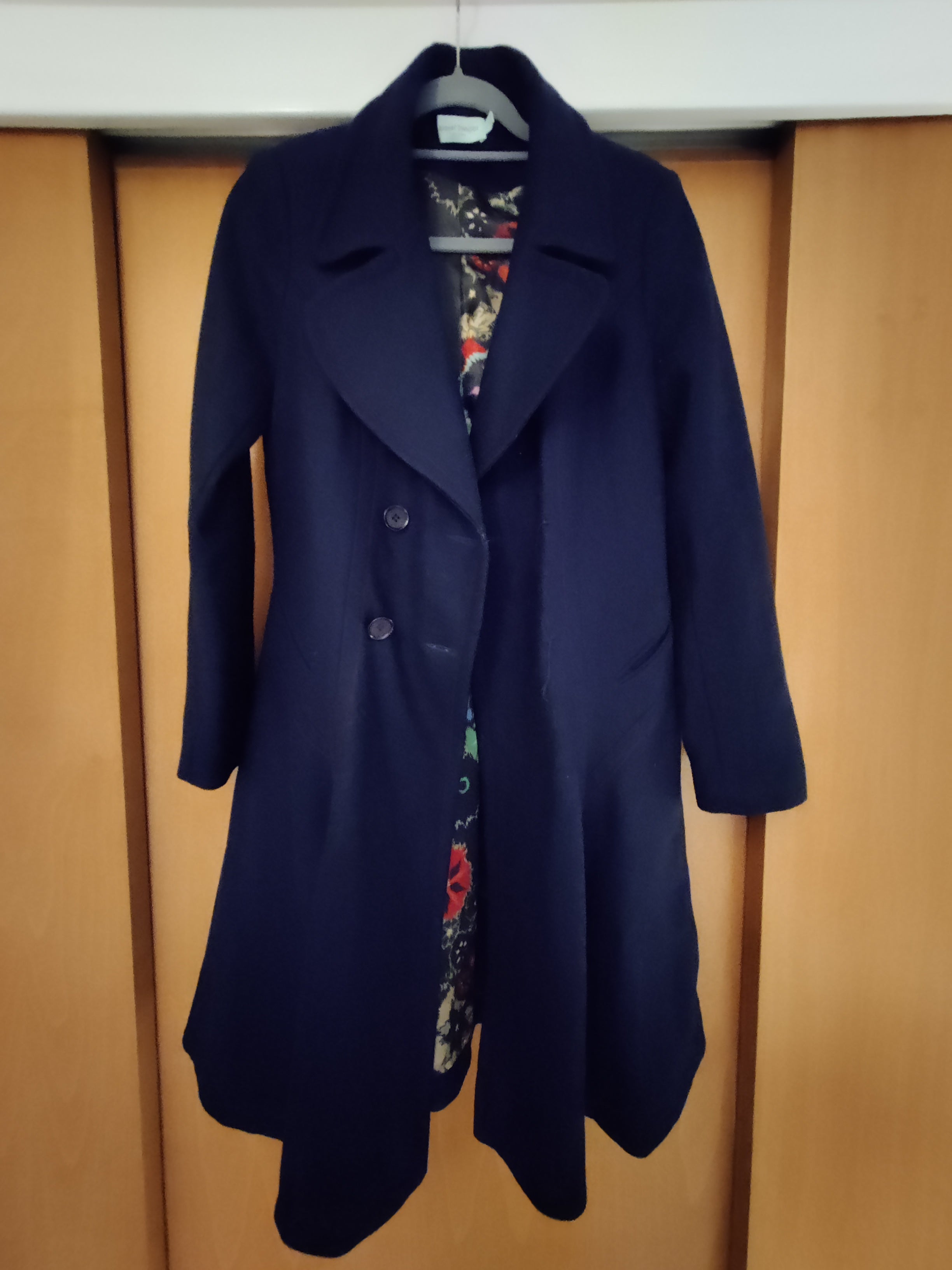 Preloved Navy frock coat