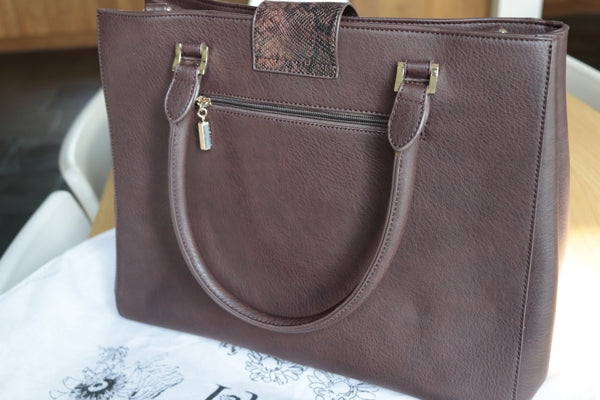 Preloved LaBante Jocelyn Bag in Chocolate Brown