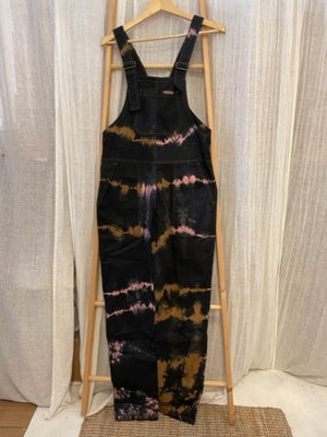 Preloved Tie Die Full Length Jumpsuit
