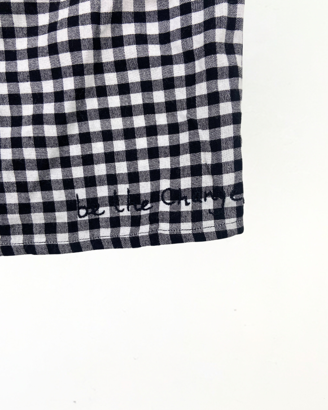 People Tree Gingham Smock Top