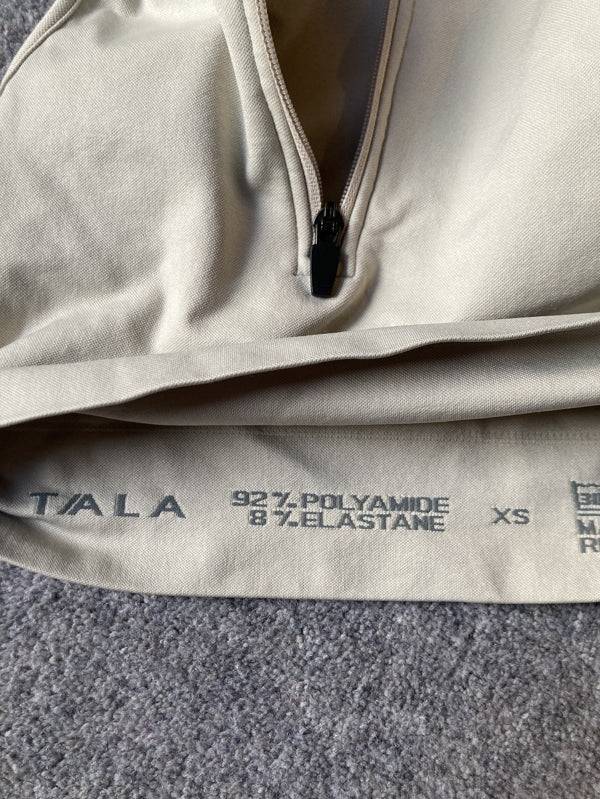 Preloved Half zip sports bra