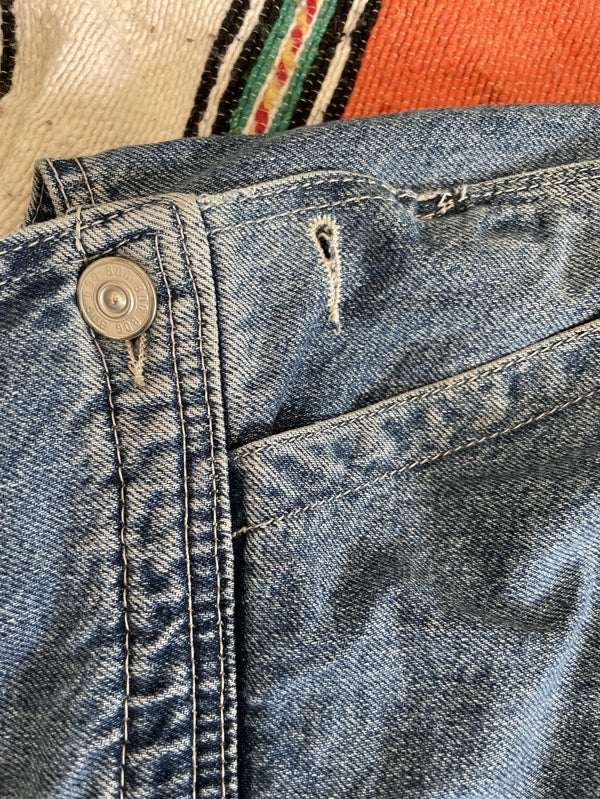 Preloved Denim dungaree&