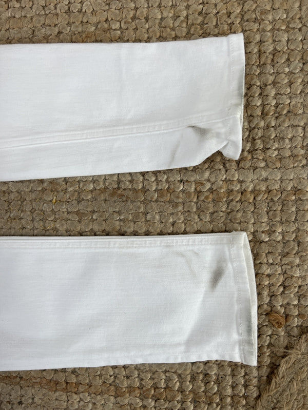 Preloved Rag and Bone NY White skinny jean