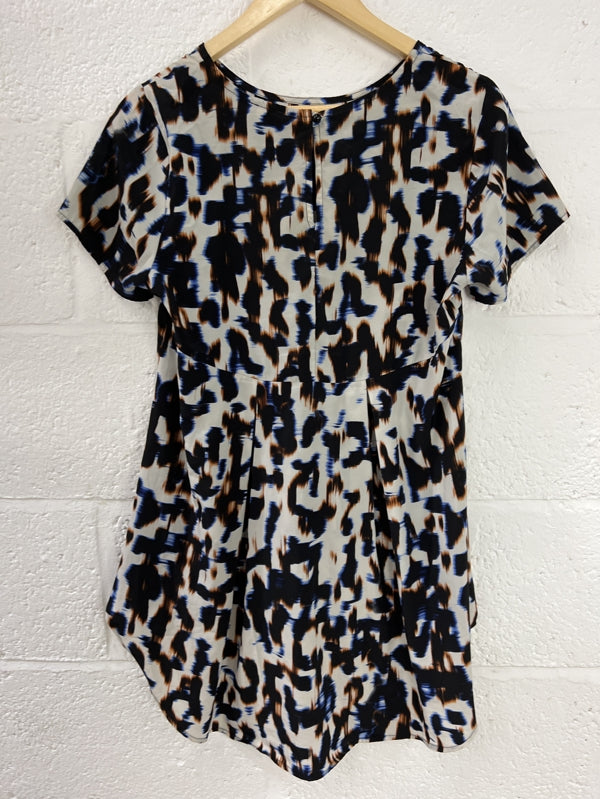 Preloved Asymetric Blouse in size 14