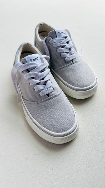 Preloved Fenix Alpargata Lace Up Trainers Lunar Grey UK 5.5