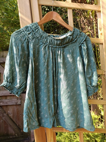 Preloved Emerald Green Blouse