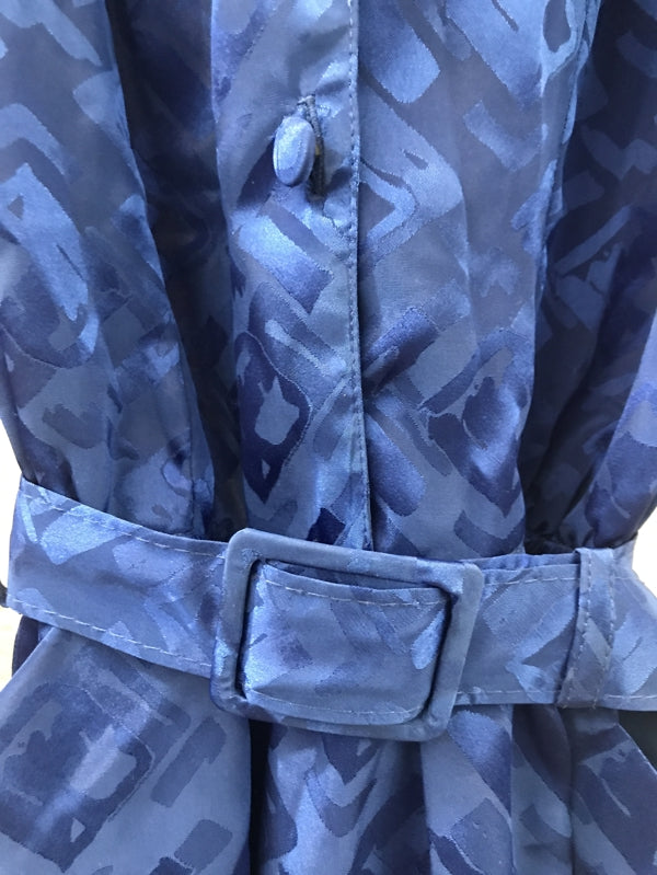Preloved Silky Blue Dress