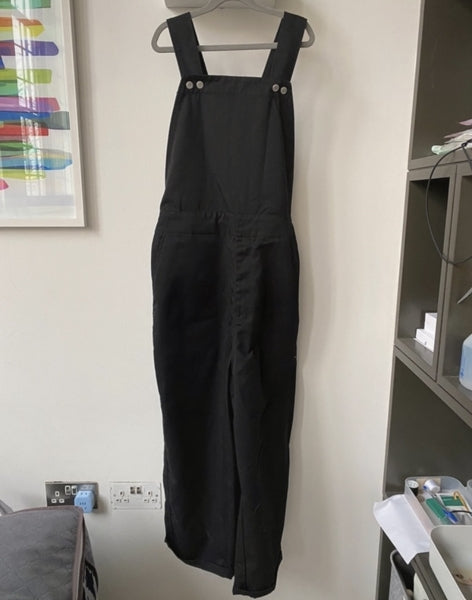 Preloved Dickies overalls- Black 10 and up