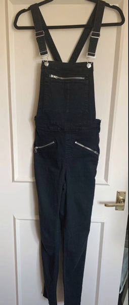 Preloved H&M Black Coveralls