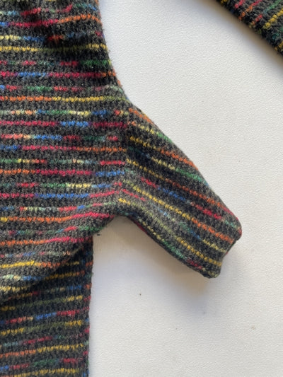 Preloved Rainbow Knit Shift Dress