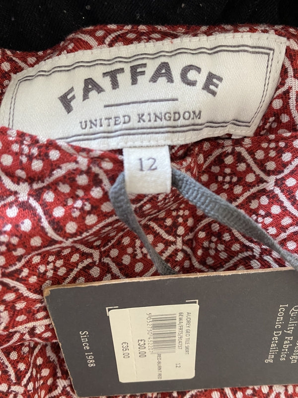Preloved Patterned skirt