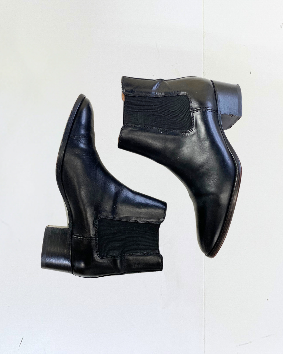 Frye Black Leather Boot Size 6