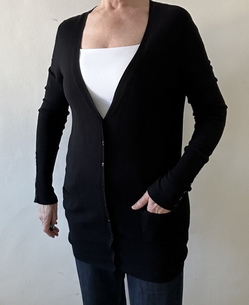 second hand Zara Black Cardigan 10 OWNI
