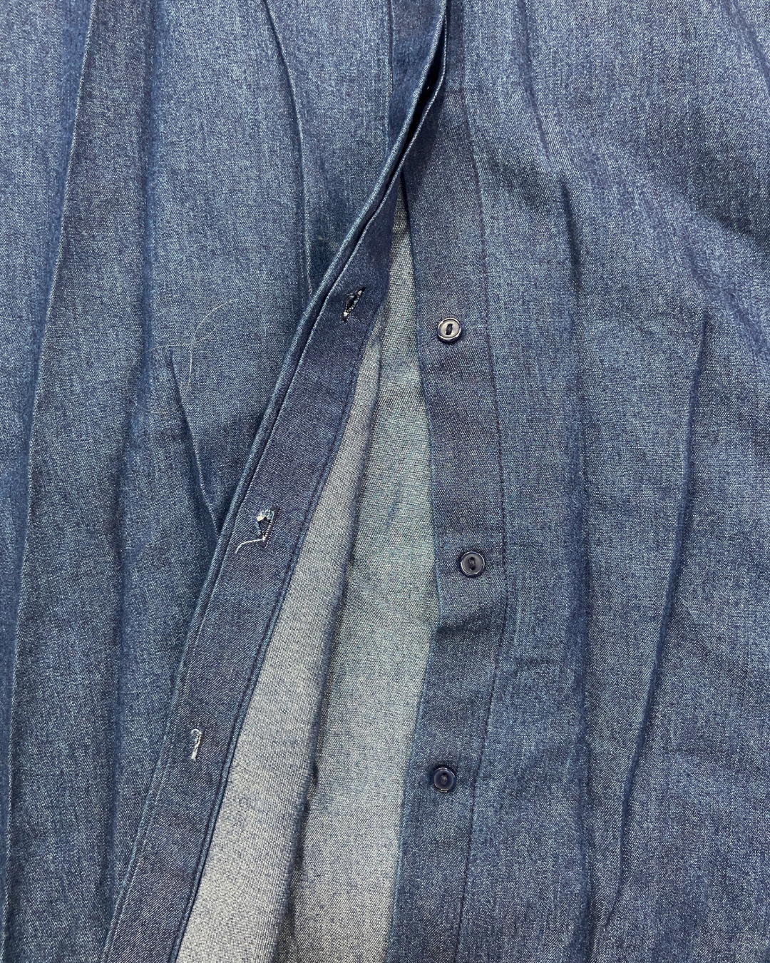 COS Denim Longline Shirt