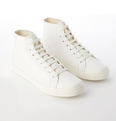 Preloved High-Top Recycled Canvas White/Stripes