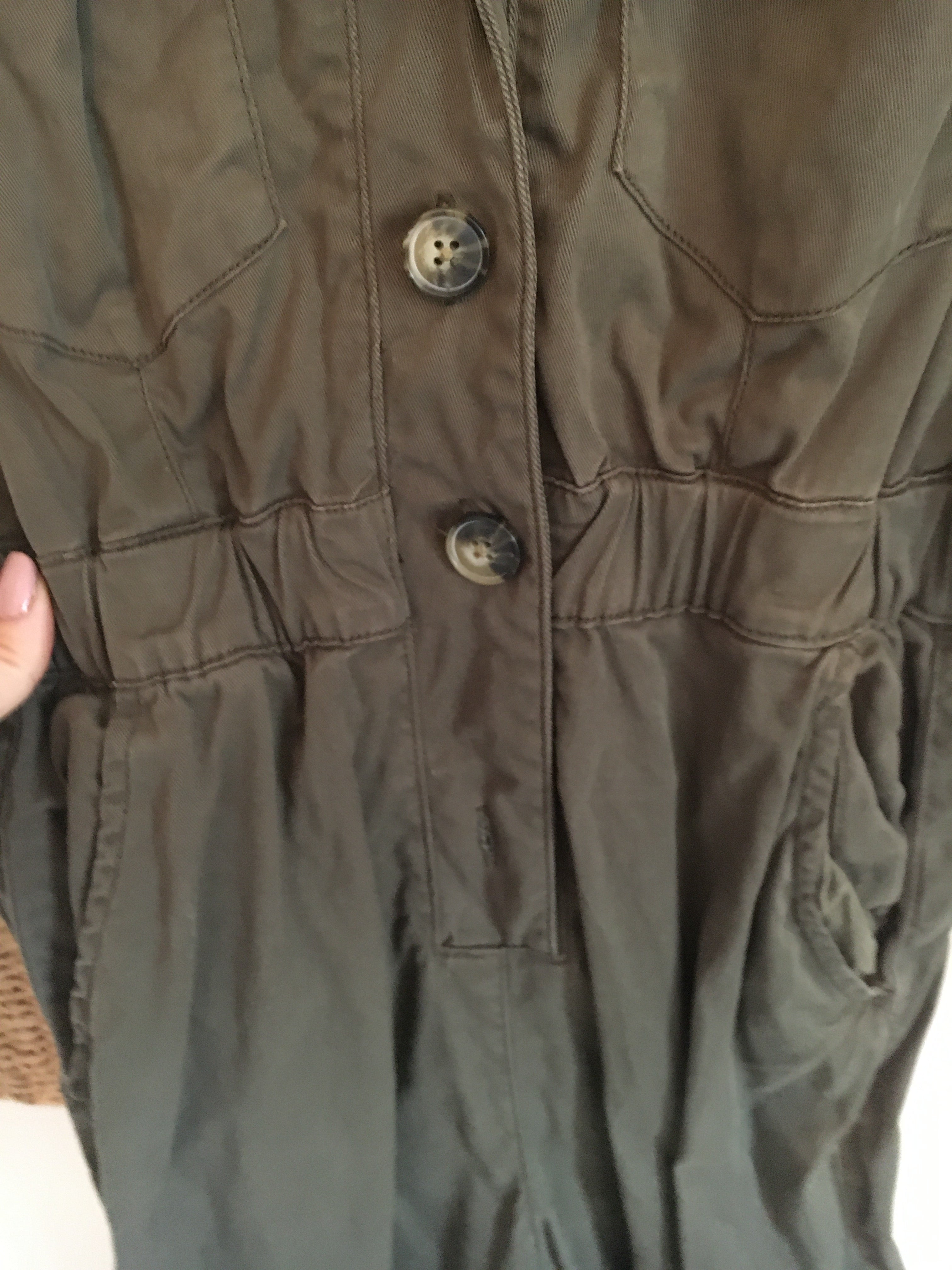 Preloved Petite boiler suit jumpsuit
