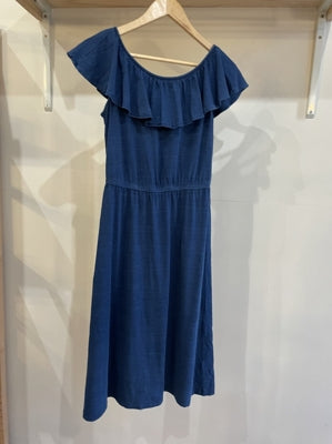 Preloved Blue Casual Flowy Dress