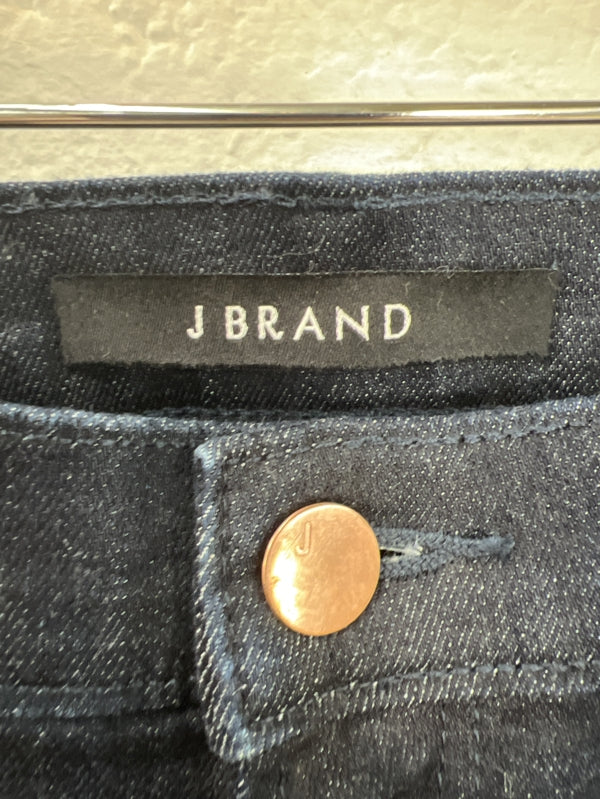 Preloved J Brand Ruffle hem indigo jean