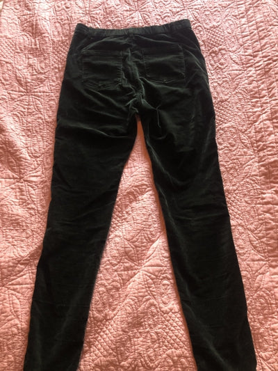 Preloved ‘Velvet’ green trousers