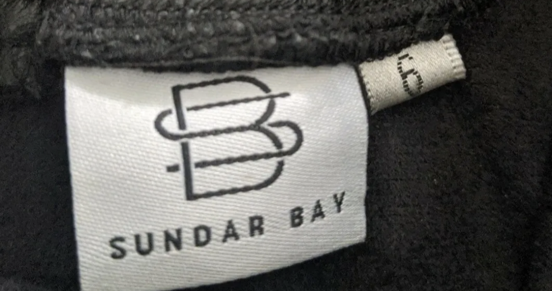 Preloved Sundarbay Black Vegan Leather Joggers