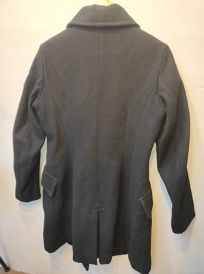 Preloved Navy Wool Double Breasted Peacoat