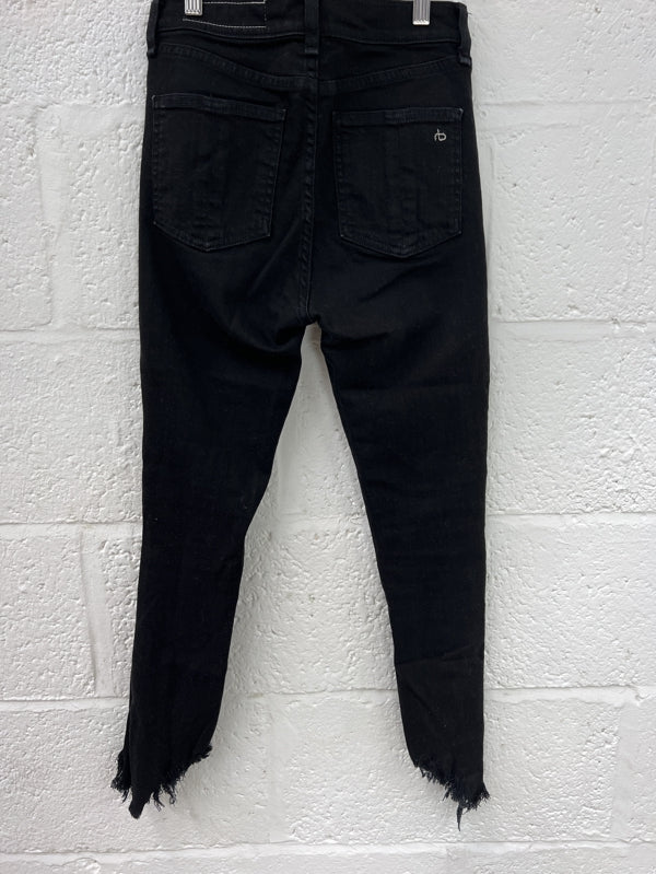 Preloved Rag and Bine NY Hampton skinny jean black