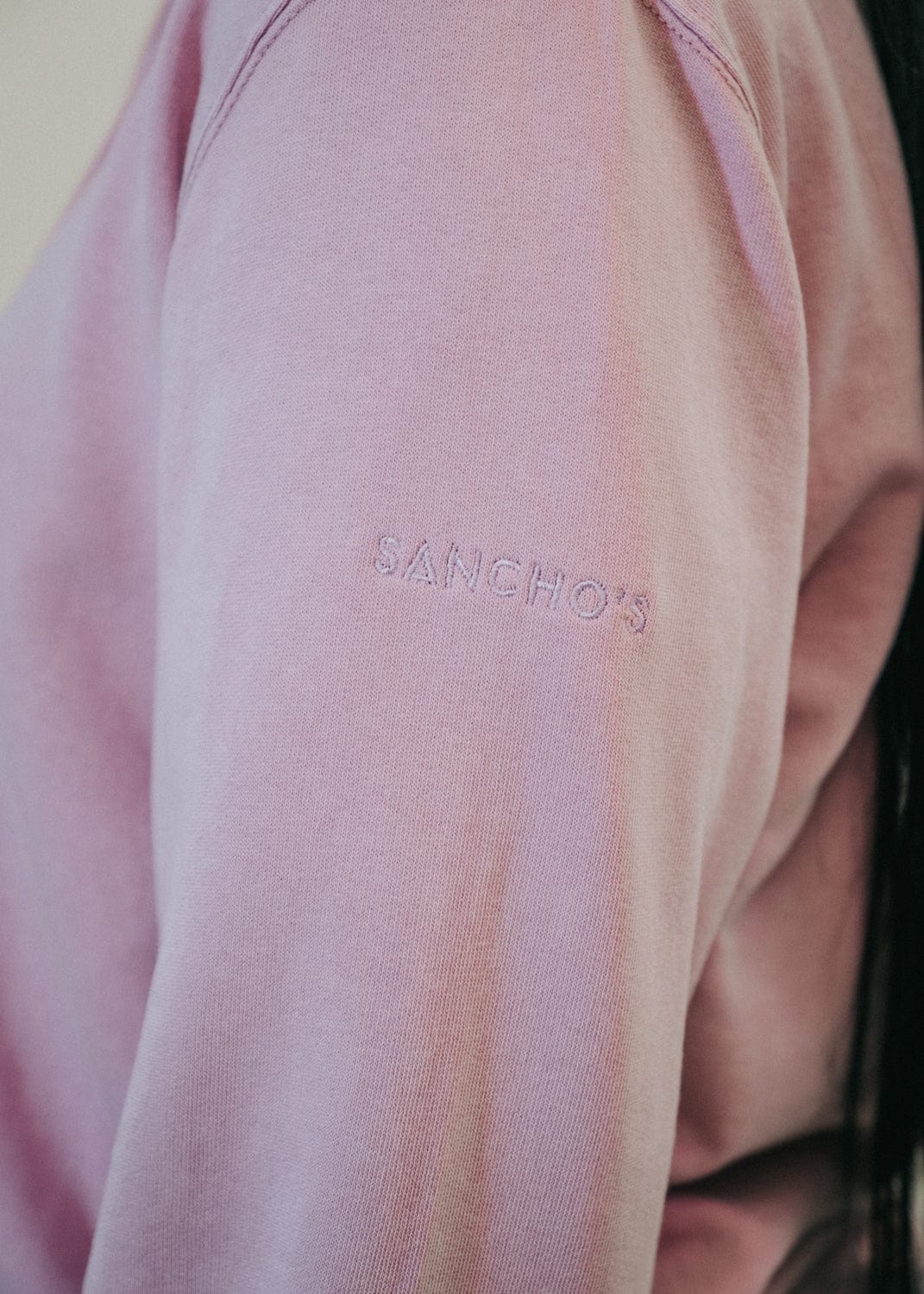 Preloved Straight fit Hoodie in Vintage Lilac
