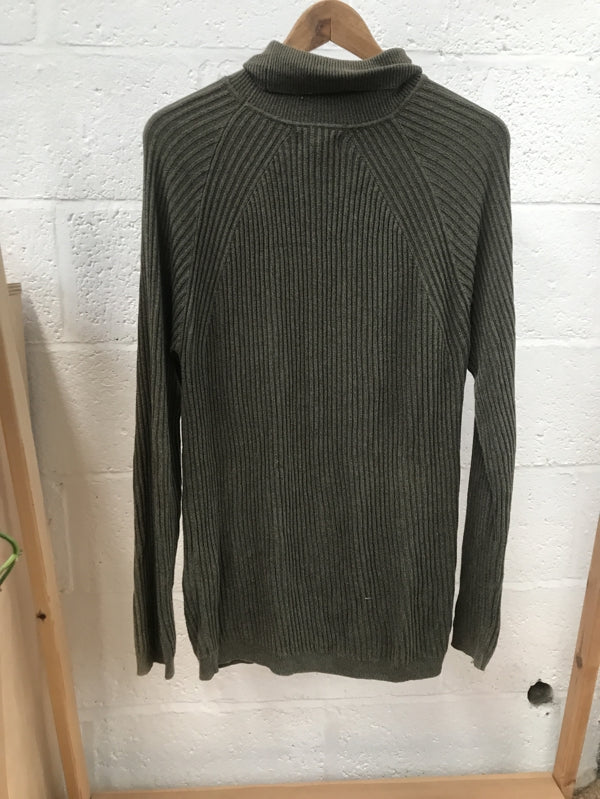 Preloved Green Lightweight Turtleneck