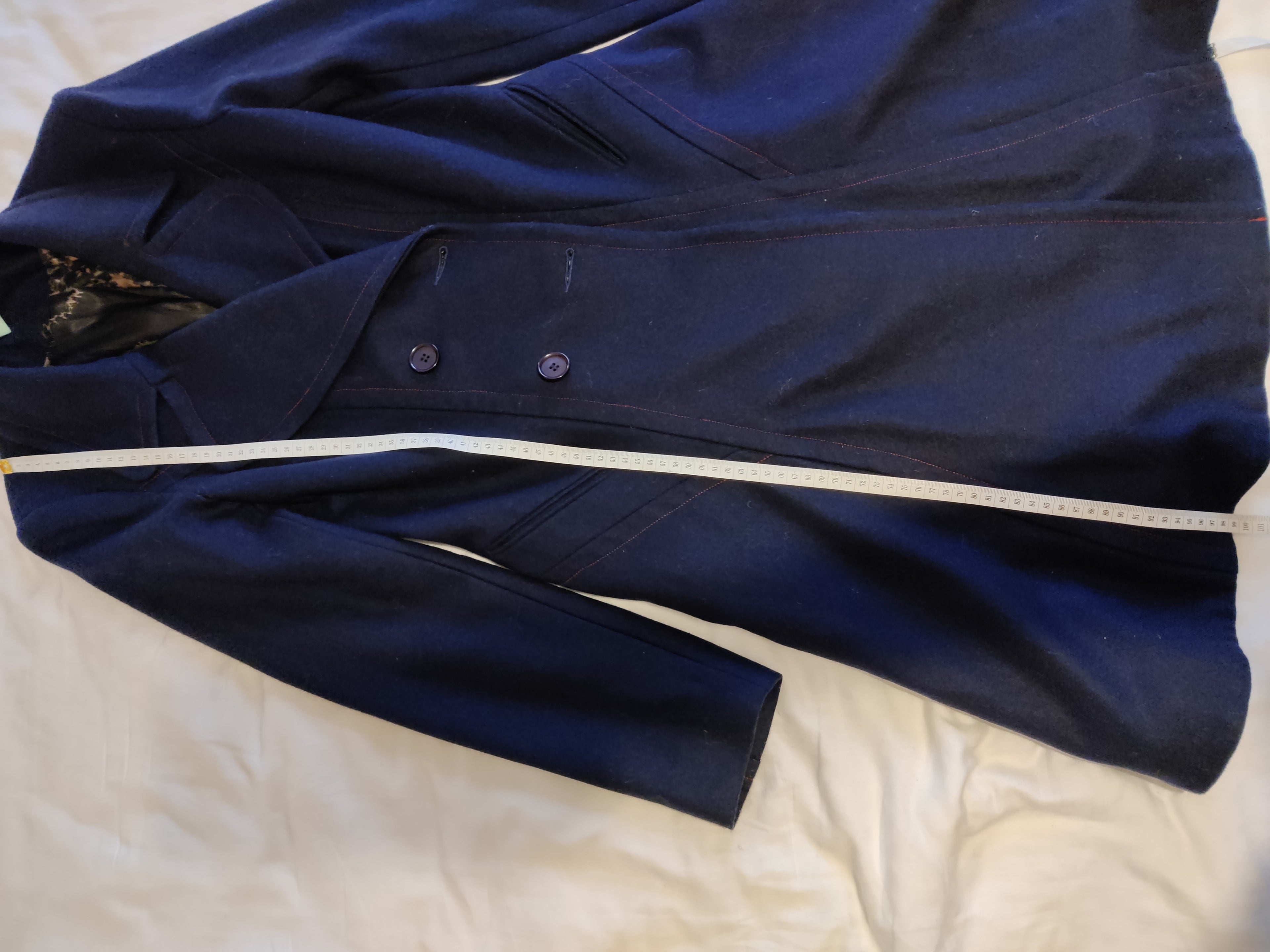 Preloved Navy frock coat