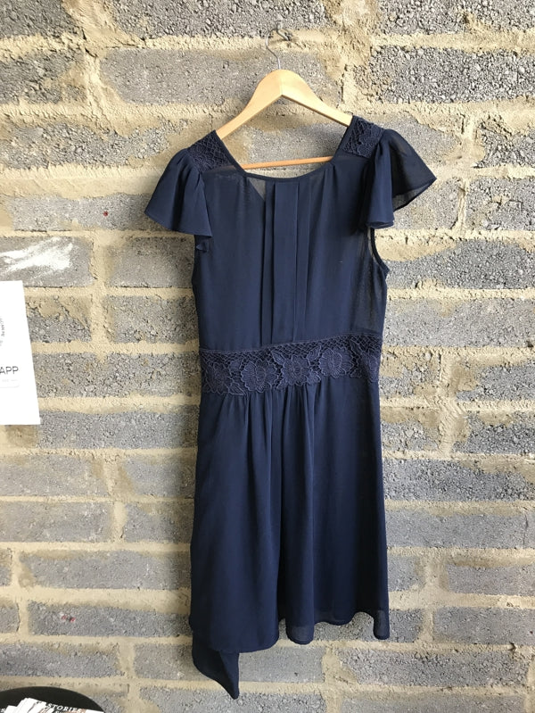 Preloved Navy Sleeveless Dress