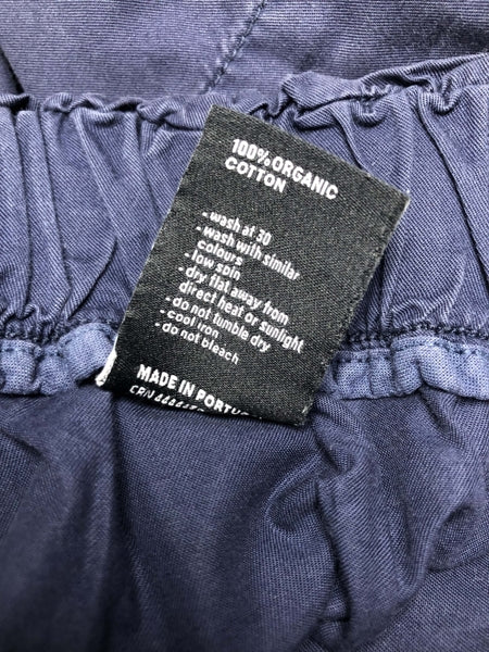 Preloved Navy Organic Cotton Skirt