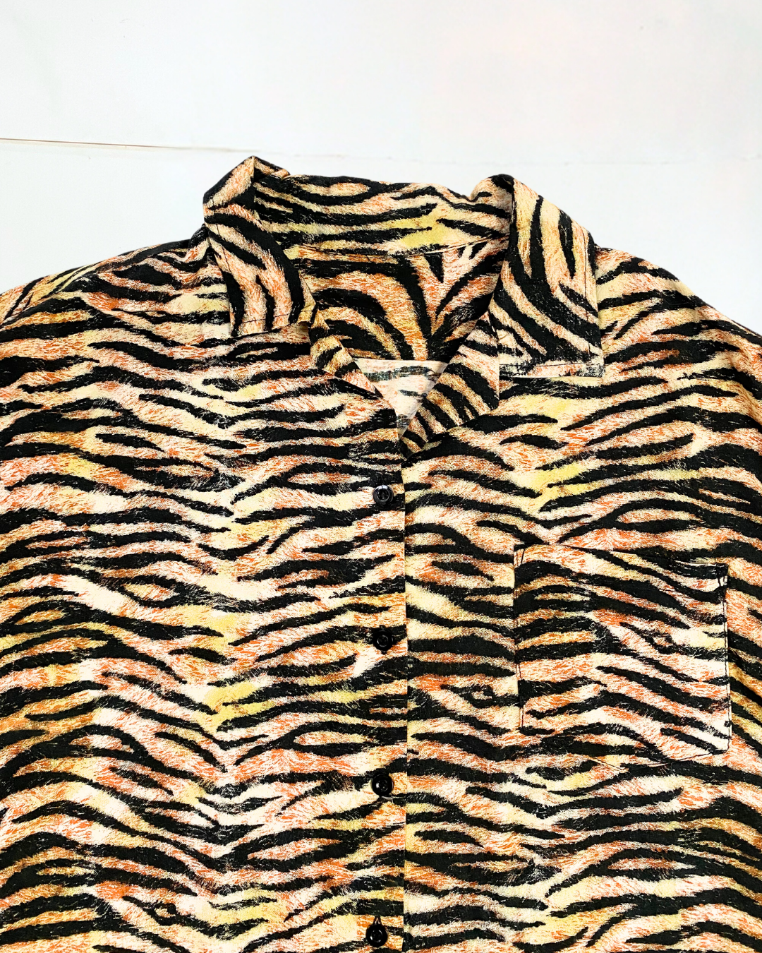 Handmade Tiger Print Skirt Size M
