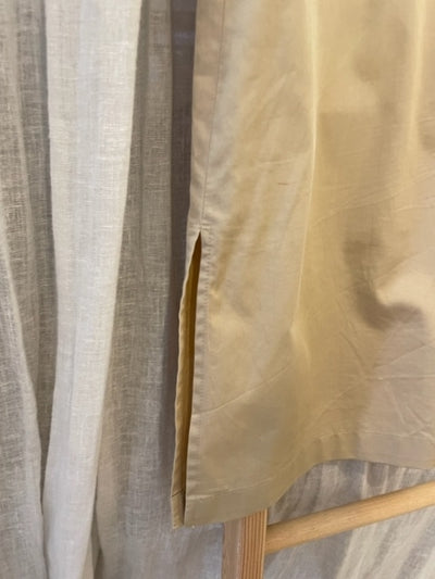 Preloved Cream sleeveless tunic dress
