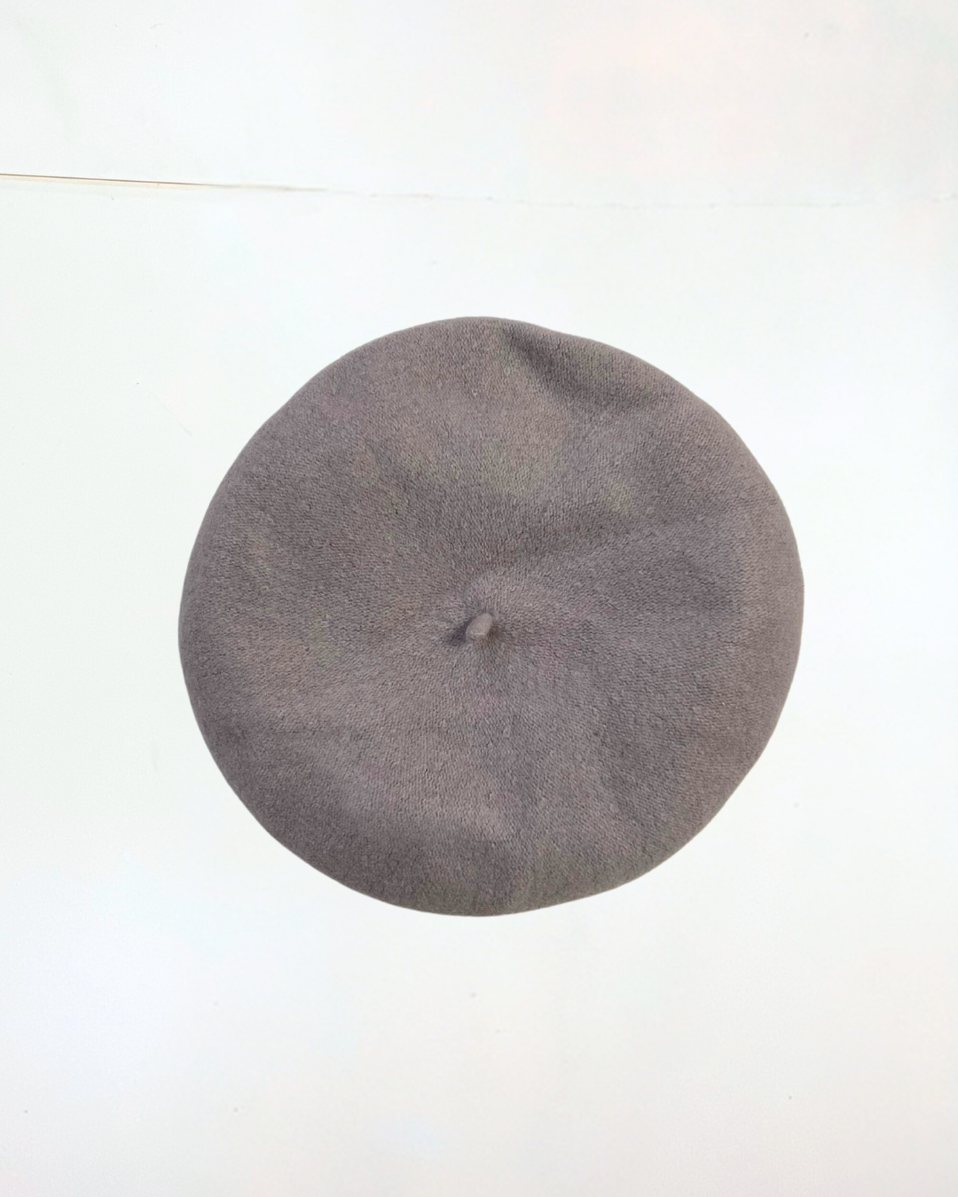 Goorin Bros Grey Wool Beret One Size