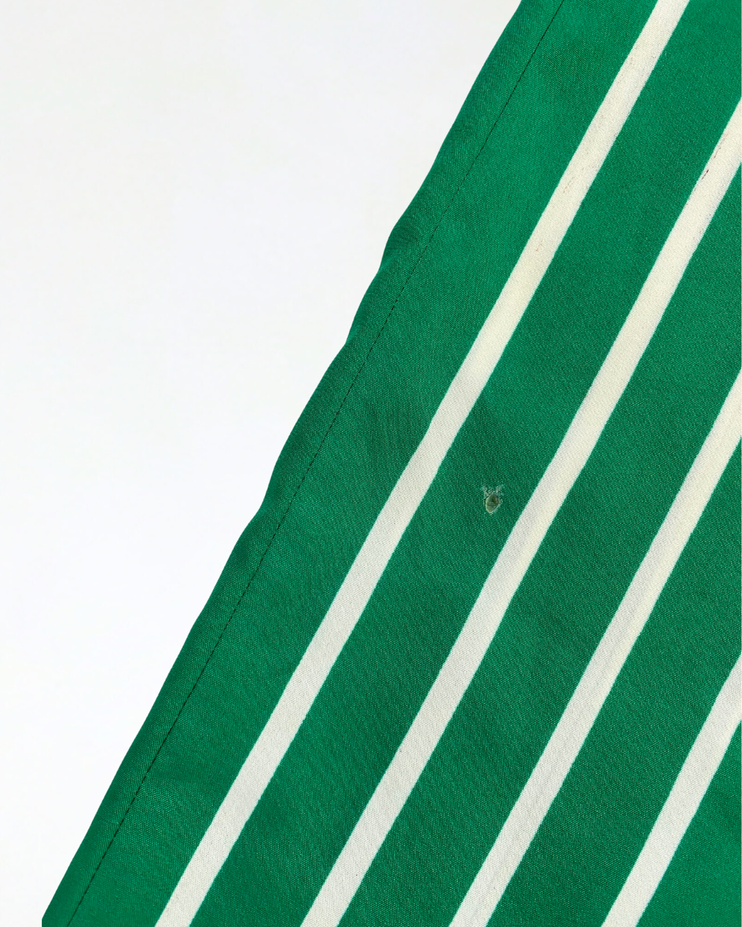 Mango Green Striped Trousers