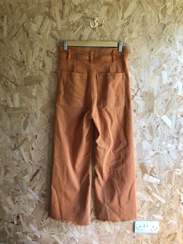 Preloved Zara The Marine Straight Trouser