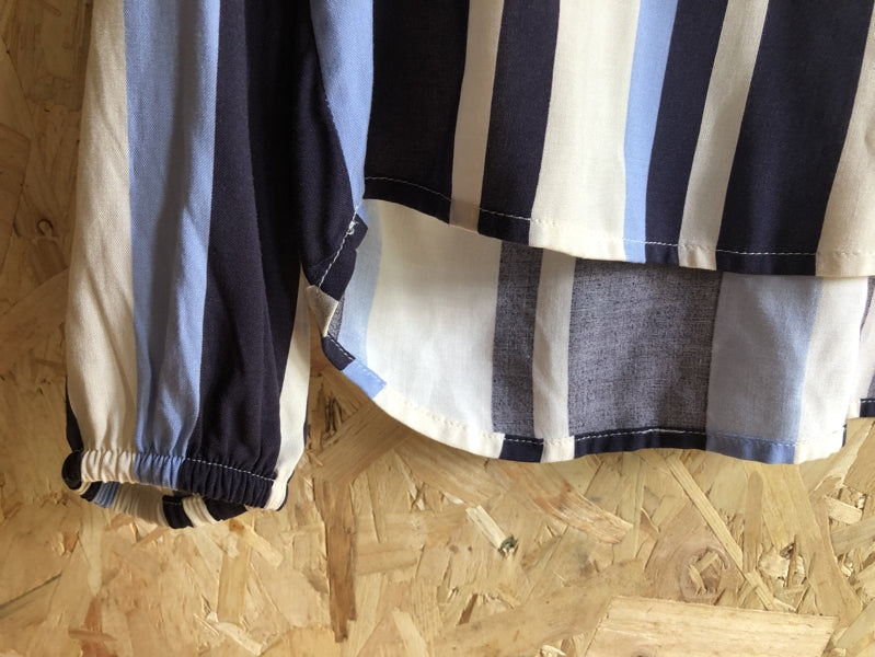 Preloved Striped Blue Top
