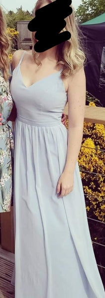 Preloved Sky blue full length dress