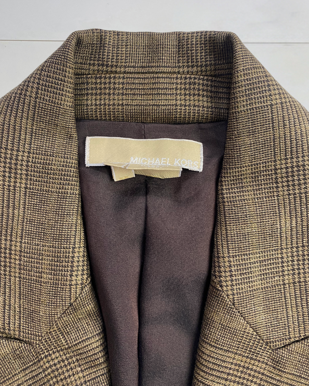 second hand Michael Kors Michael Kors Tweed Blazer Size 6 60 OWNI
