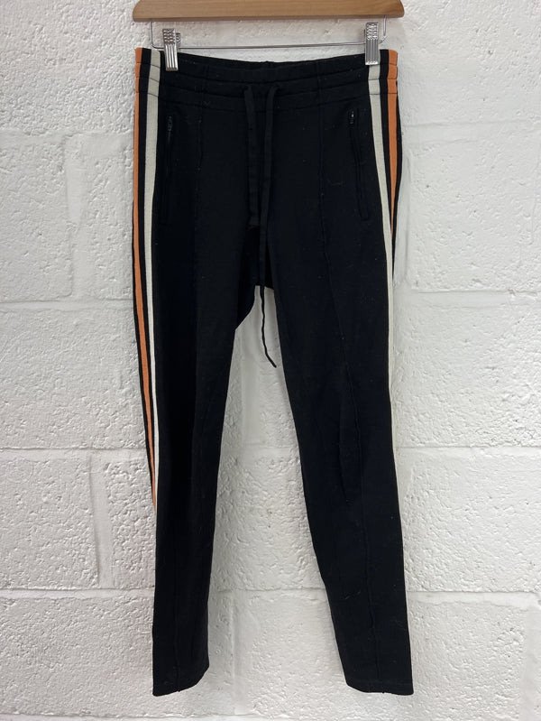 Preloved Isabel Marant Etoile black stripe jogger