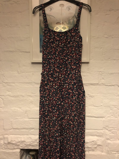Preloved Fabric summer 3/4 length dungarees