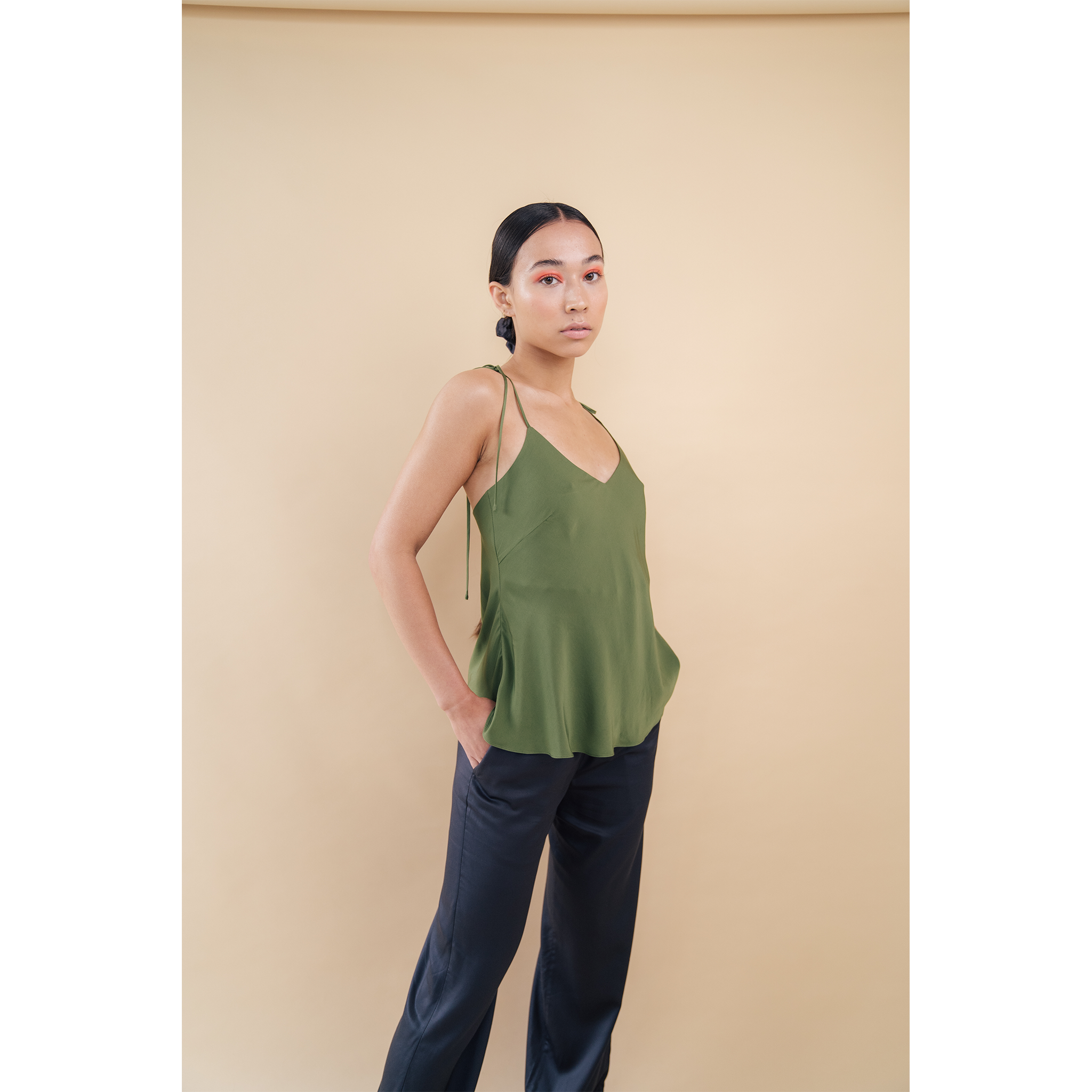 Preloved Lula Camisole - Olive