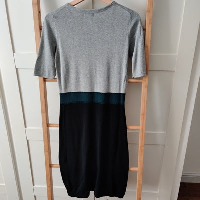 Preloved Silk/cotton mix midi dress