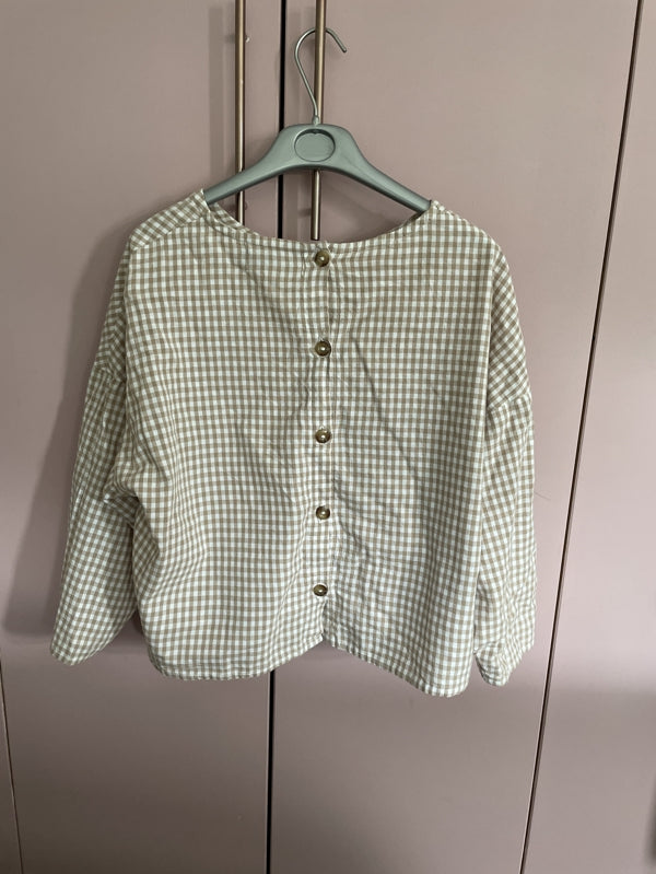 Preloved Matilda Check top
