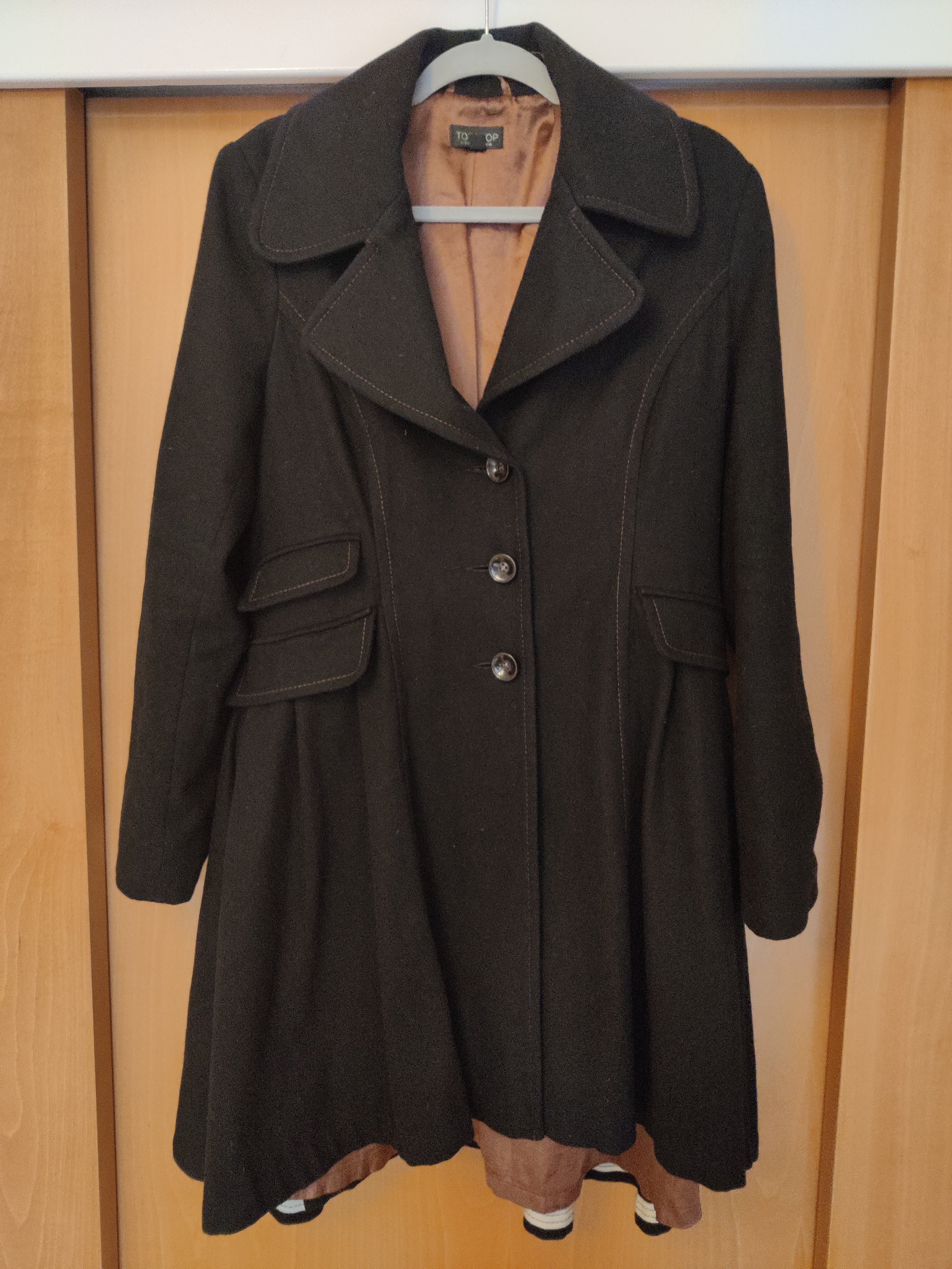 Preloved Black frock coat